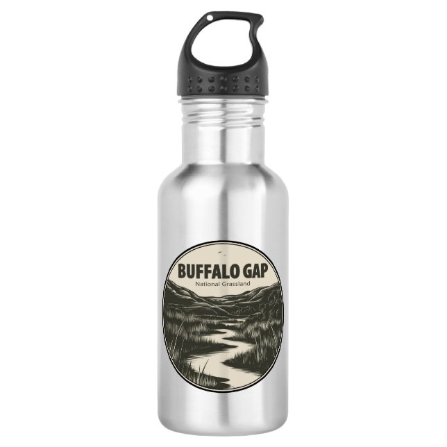 Garrafa Corrente de Buffalo Gap National Grassland (Frente)