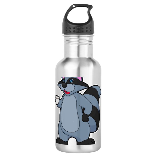 Garrafa Corrida com Taça de Café (Frente)