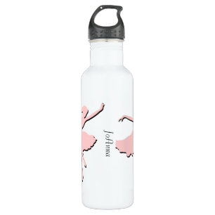 Garrafa Costume cor-de-rosa da dança do balé