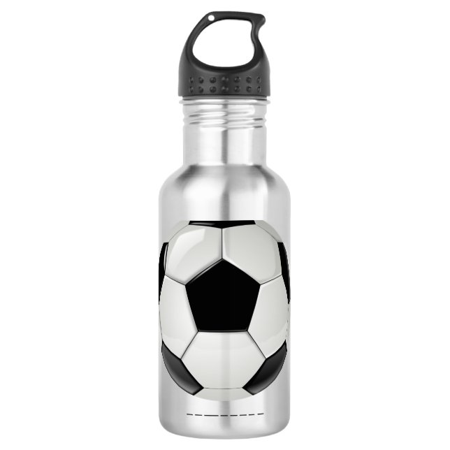Garrafa Costume da bola de futebol (Frente)