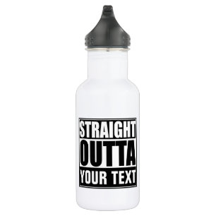 Garrafa Costume reto de Outta personalizado
