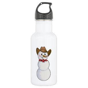 Garrafa Cowboy Snowman com Red Bandana
