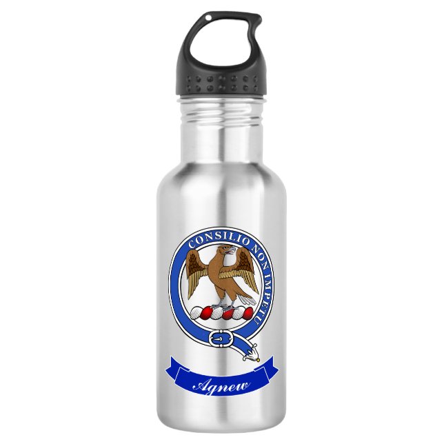 Garrafa Crachá Agnew Clan personalizado (Frente)