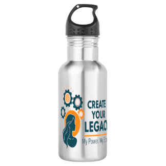Garrafa Create your legacy Water Bottle