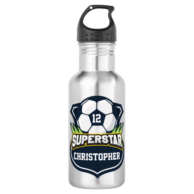 Garrafa Crianças de Futebol Superstar (Frente)