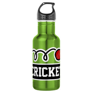 Garrafa Cricket esportivo com nome personalizado customiza