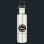 Garrafa Crie o logotipo da sua empresa personalizada e o n<br><div class="desc">Adicione o logotipo da sua empresa e a identidade da marca a esta garrafa d'água, bem como o seu endereço ou slogan do site, clicando no botão "Personalizar" acima. Essas garrafas de água que podem ser marcas podem anunciar sua empresa à medida que os funcionários as usam e dobram como...</div>