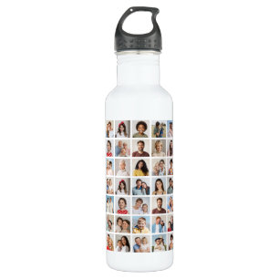 Garrafa Crie Sua Própria Colagem Personalizada De Fotograf