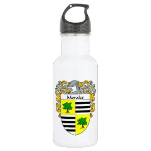 Garrafa Crista da brasão/família de Morales