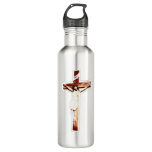 Garrafa Cristo emblema cristão