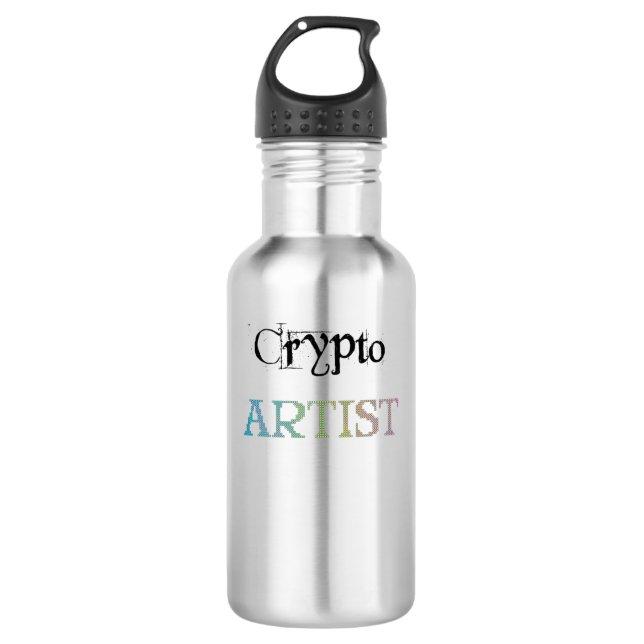 Garrafa Crypto Artist Light (Frente)