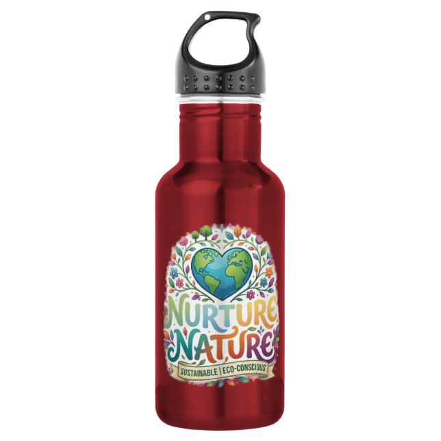 Garrafa Cultive a Natureza. (Frente)