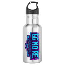 Cyberpunk GG NO RE Gaming Water Bottle