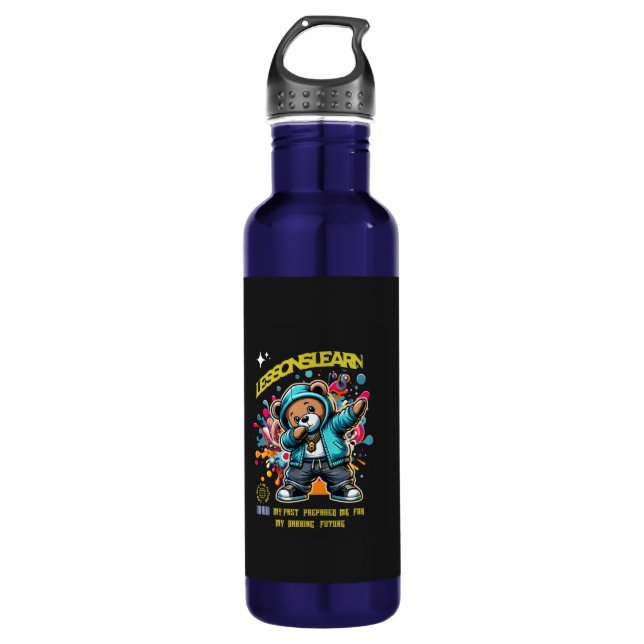 GARRAFA DABBING FUTURE LESSONS LEARN WATER BOTTLE  (Frente)