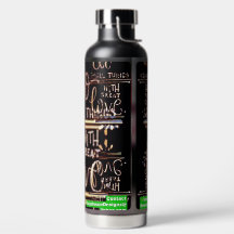 Garrafa d'água - Bela arte