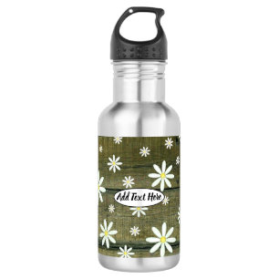 Garrafa Daisies Rustic Barn Conselho Daisy Flower