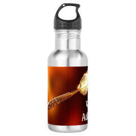 Garrafa Darts with image of rocketing dart personalized