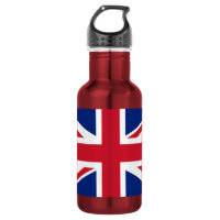Garrafa de aço sem manchas Union Jack