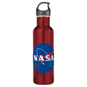 Garrafa de Aço Vermelho (24 oz) da NASA