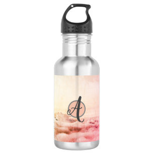 Garrafa de água (18 oz), NUVENS DE Aço Inoxidáv
