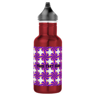 Garrafa de Água com Texto Personalizado Aqui Doce