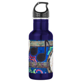 Garrafa de água customizável dos banjos (18 onças)