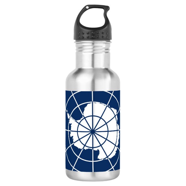 Garrafa de água da Antártica (Frente)