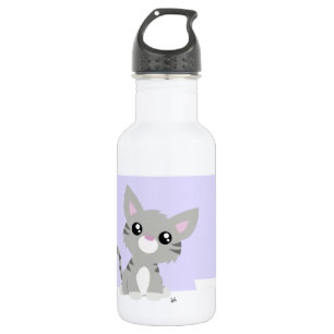 Garrafa de água da Gatinho de Cinza
