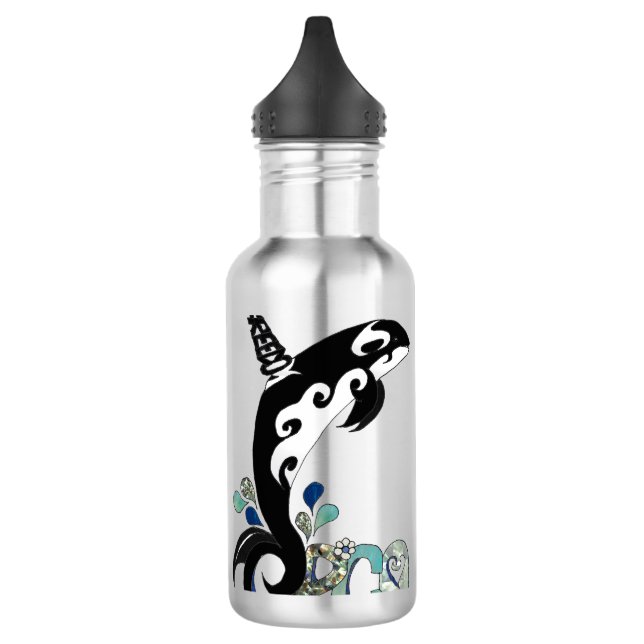 Garrafa de água da Orca Freedom Art (Esquerda)