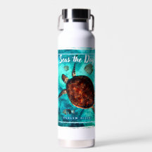 Garrafa de água da tartaruga (22 oz)