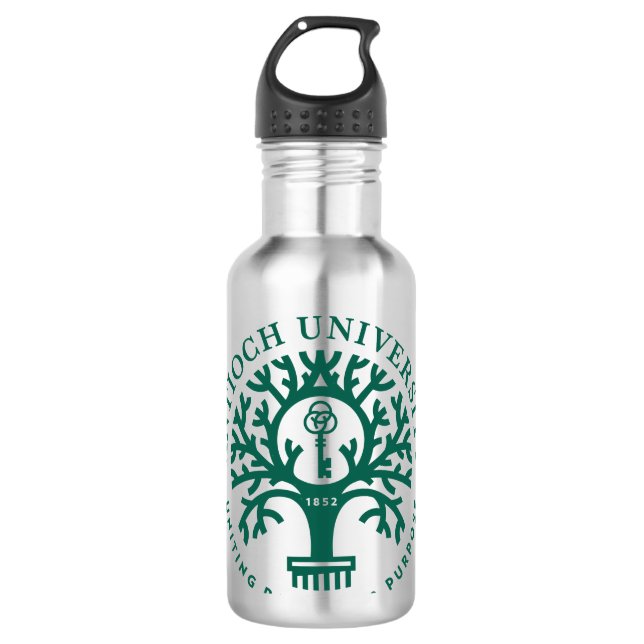 Garrafa de água da universidade de Antioch (Frente)