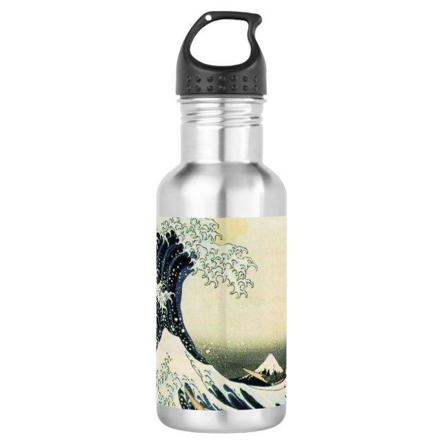 Garrafa de água das ondas do Excelente Hokusai (Frente)