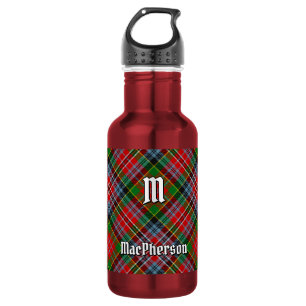 Garrafa de Água de Aço Clan MacPherson Tartan