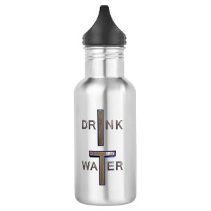 Garrafa de Água de Aço Inox – Beba Água