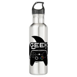 Garrafa de Água de Aço Inox Gamer Geek