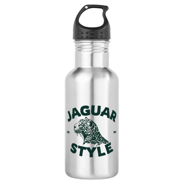 Garrafa de Água de Aço Inox Jaguar (Frente)