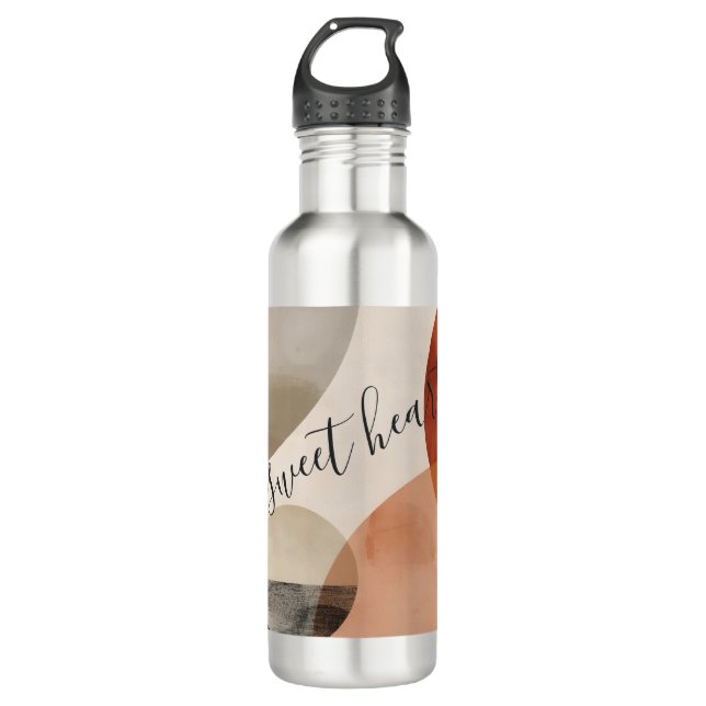 Garrafa de água de aço inoxidável boêmica personal (Frente)