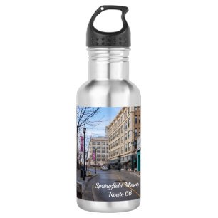 Garrafa de água de aço inoxidável centro Springfie
