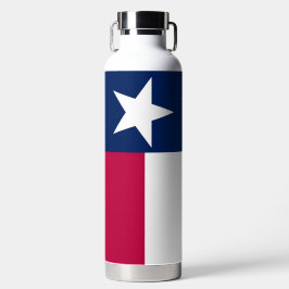 Garrafa de água de aço inoxidável com a bandeira d