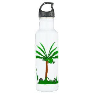 Garrafa de Água de Aço Inoxidável em Árvore de