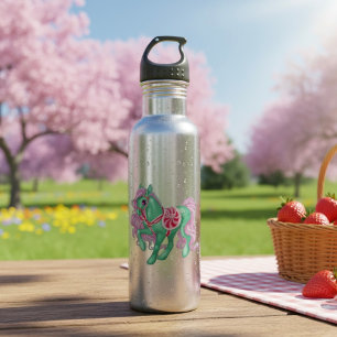 Garrafa de água de aço inoxidável Pony