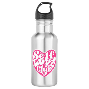 Garrafa de Água de Aço Inoxível Self Love Club