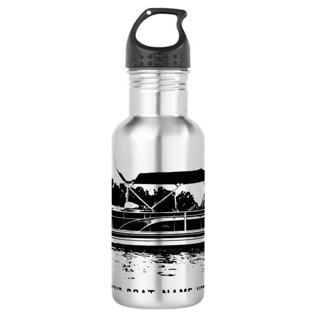 Garrafa de Água de Barco Personalizada (Frente)