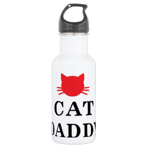 Garrafa de água de Pai de gato