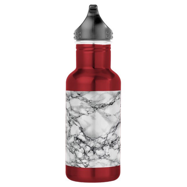 Garrafa de Água de Pedra de Mármore Branco (Direita)