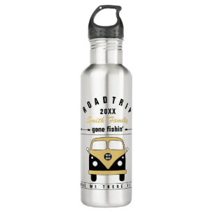 Garrafa de água de percurso rodoviário