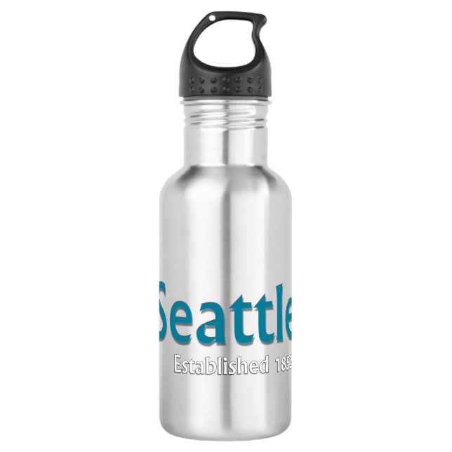 Garrafa de água de Seattle (24 oz) (Frente)