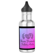 Garrafa de Água de Três AmigosFiberArts