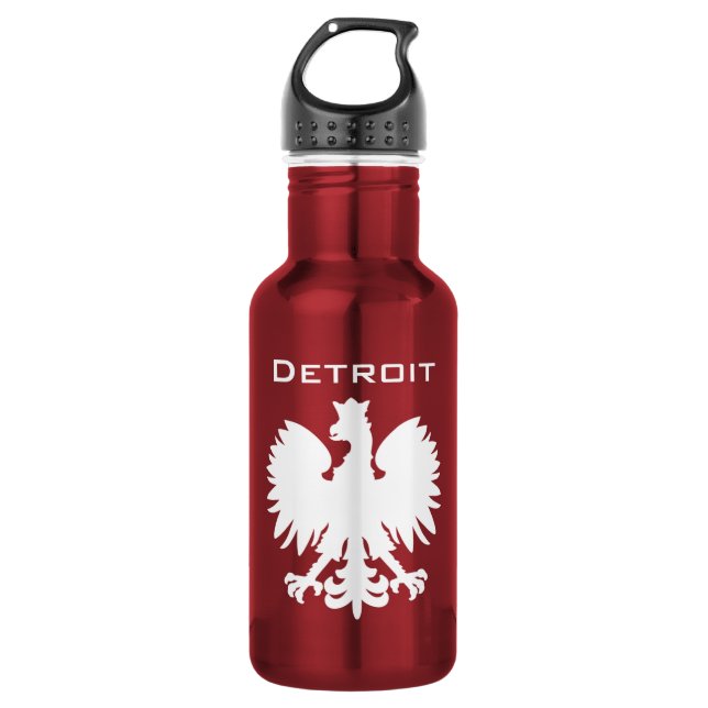 Garrafa de água Detroit Polska (Frente)