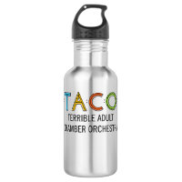 Garrafa de água do TACO (18 onças), de aço